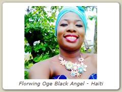 Florwing Oge Black Angel - Haïti